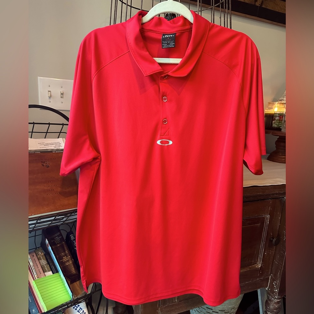 Oakley Golf Polo - Red - Size XXL